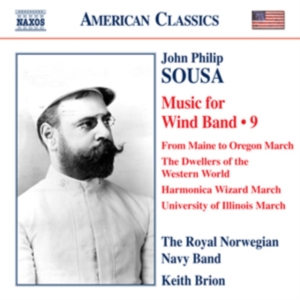 Sousa - Music For Wind Band Vol 9 ryhmässä CD @ Bengans Skivbutik AB (667351)