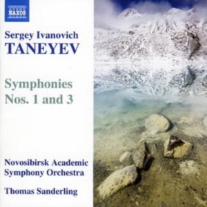 Taneyev - Symphonies 1 & 3 ryhmässä Externt_Lager / Naxoslager @ Bengans Skivbutik AB (667410)