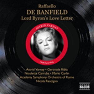 De Banfield - Lord Byrons Love Letter ryhmässä Externt_Lager / Naxoslager @ Bengans Skivbutik AB (667907)