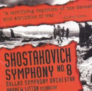 Shostakovich Dmitri - Symphony No 8 ryhmässä Externt_Lager / Naxoslager @ Bengans Skivbutik AB (668262)