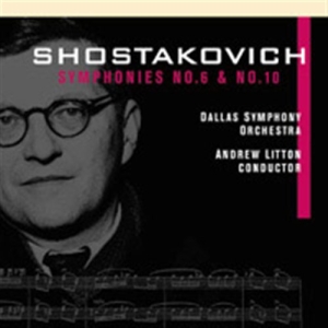Shostakovich Dmitri - Symphonies Nos 6 & 10 ryhmässä Externt_Lager / Naxoslager @ Bengans Skivbutik AB (668274)