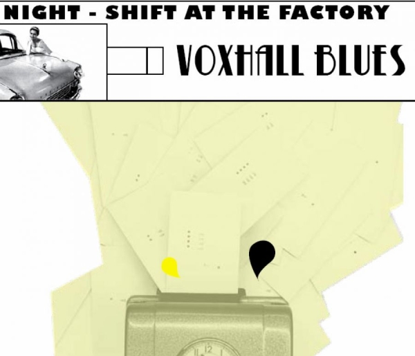 Voxhall Blues - Night-Shift At The Factory ryhmässä CD / Rock @ Bengans Skivbutik AB (668941)