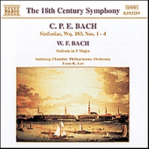 Bach C P E/Bach W F - Sinfonias ryhmässä Externt_Lager / Naxoslager @ Bengans Skivbutik AB (669168)