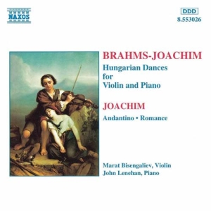Brahms/Joachim - Hungary Dances For Violin & Pi ryhmässä Externt_Lager / Naxoslager @ Bengans Skivbutik AB (669169)