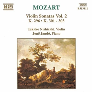 Mozart Wolfgang Amadeus - Violin Sonatas Vol 2 ryhmässä Externt_Lager / Naxoslager @ Bengans Skivbutik AB (669175)