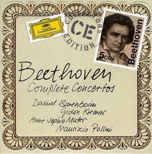 Beethoven - Konserter Samtl - Collectors Ed ryhmässä CD / Klassiskt @ Bengans Skivbutik AB (670567)