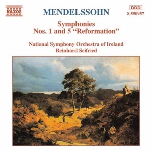 Mendelssohn Felix - Symphonies Nos 1 & 5 ryhmässä Externt_Lager / Naxoslager @ Bengans Skivbutik AB (670756)