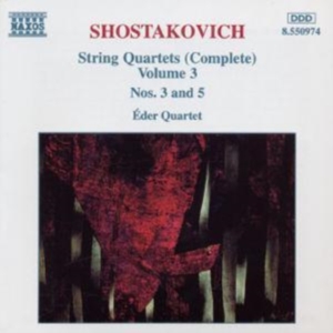 Shostakovich Dmitry - String Quartets 3 & 5 ryhmässä CD @ Bengans Skivbutik AB (670758)