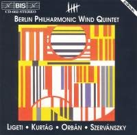 Ligeti Gyorgy - Wind Quintet /Kurtag ryhmässä Externt_Lager / Naxoslager @ Bengans Skivbutik AB (671451)
