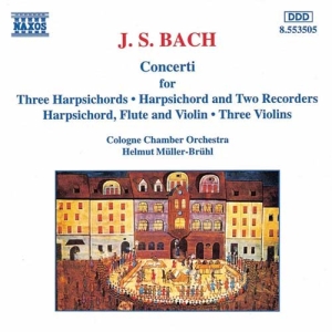 Bach Johann Sebastian - Concertos For Harpsichord ryhmässä Externt_Lager / Naxoslager @ Bengans Skivbutik AB (672300)