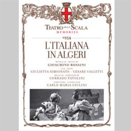 Rossini - L Italiana In Algeri ryhmässä CD / Myydyimmät @ Bengans Skivbutik AB (672556)