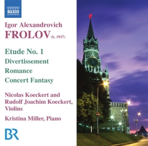 Frolov - Works For Violin & Piano ryhmässä Externt_Lager / Naxoslager @ Bengans Skivbutik AB (672849)