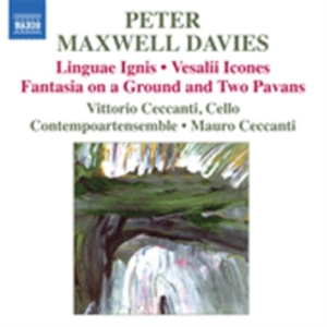 Maxwell Davies - Linguae Ignis ryhmässä Externt_Lager / Naxoslager @ Bengans Skivbutik AB (674720)