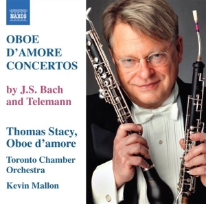 Bach / Telemann - Oboe Concertos ryhmässä Externt_Lager / Naxoslager @ Bengans Skivbutik AB (674743)
