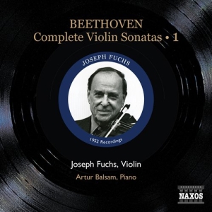 Beethoven: Fuchs - Complete Violin Sonatas Vol.1 ryhmässä CD @ Bengans Skivbutik AB (674991)