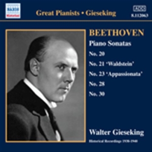 Beethoven - Piano Sonatas ryhmässä Externt_Lager / Naxoslager @ Bengans Skivbutik AB (675097)