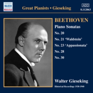 Beethoven - Piano Sonatas ryhmässä Externt_Lager / Naxoslager @ Bengans Skivbutik AB (675097)