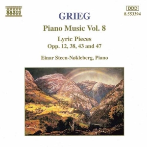 Grieg Edvard - Piano Music Vol 8 ryhmässä CD @ Bengans Skivbutik AB (676448)