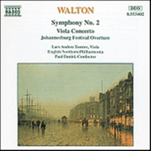 Walton William - Symphony 2 Viola Concerto ryhmässä Externt_Lager / Naxoslager @ Bengans Skivbutik AB (676450)