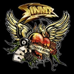 Sinner - Crash & Burn Ltd Edition ryhmässä CD / Hårdrock @ Bengans Skivbutik AB (678435)