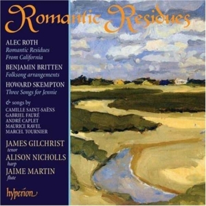 Romantic Residues - Songs For Tenor And Harp ryhmässä Externt_Lager / Naxoslager @ Bengans Skivbutik AB (678605)