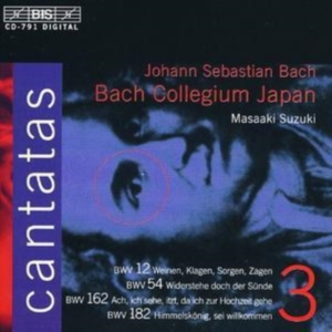 Bach Johann Sebastian - Cantatas Vol 3 ryhmässä Externt_Lager / Naxoslager @ Bengans Skivbutik AB (680129)