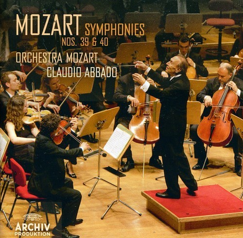Mozart - Symfoni 39 & 40 ryhmässä CD / Klassiskt @ Bengans Skivbutik AB (680187)