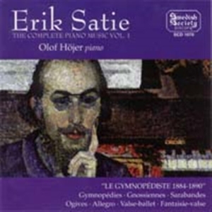 Satie Erik - Complete Piano Music Vol 1 ryhmässä CD @ Bengans Skivbutik AB (681317)