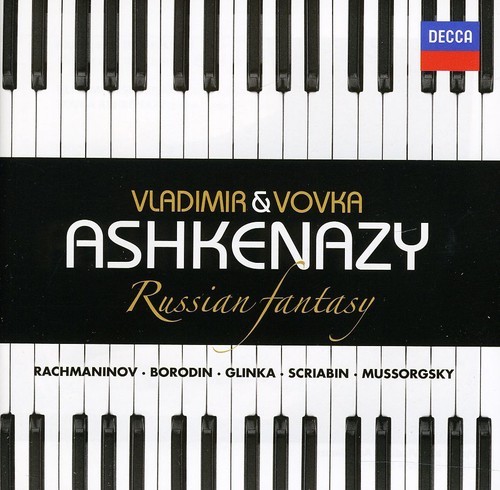 Rachmaninov/Borodin Mfl - Pianoduetter ryhmässä CD / Klassiskt @ Bengans Skivbutik AB (681587)