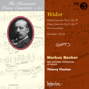 Widor - The Romantic Piano Concerto Vol 55 ryhmässä Externt_Lager / Naxoslager @ Bengans Skivbutik AB (681648)