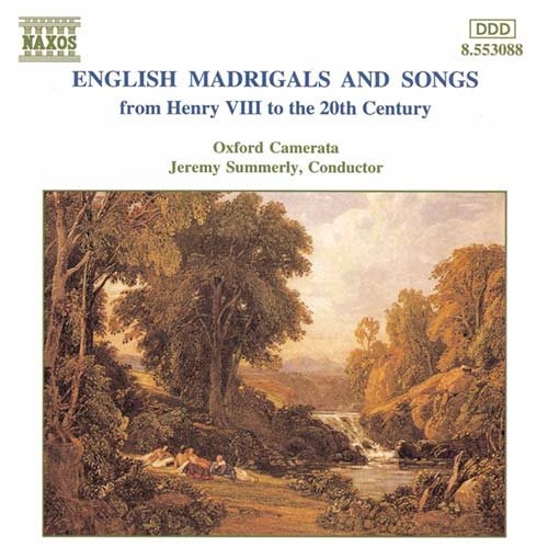 Various - English Madrigals & Songs ryhmässä Externt_Lager / Naxoslager @ Bengans Skivbutik AB (683673)