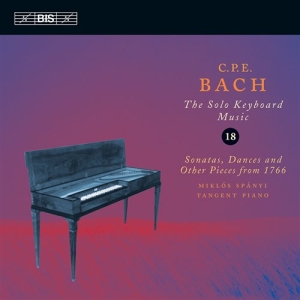 Cpe Bach - The Solo Keyboard Music Vol 18 ryhmässä Externt_Lager / Naxoslager @ Bengans Skivbutik AB (684579)
