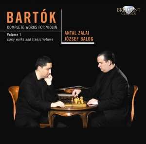 Bartok Bela - Complete Works For Violin, Volume 1 ryhmässä Externt_Lager / Naxoslager @ Bengans Skivbutik AB (684696)