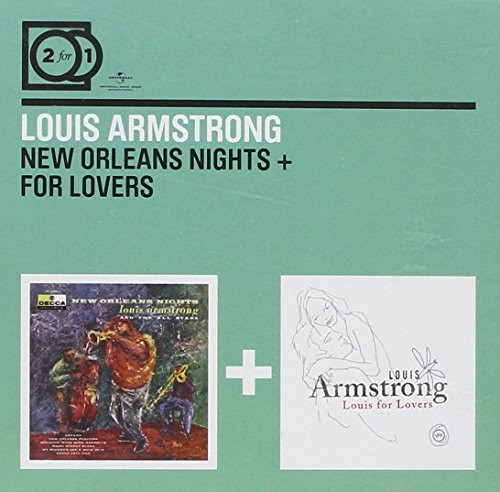 Louis Armstrong - 2For1 New Orleans Nights/For Lovers ryhmässä CD / Jazz/Blues @ Bengans Skivbutik AB (684847)