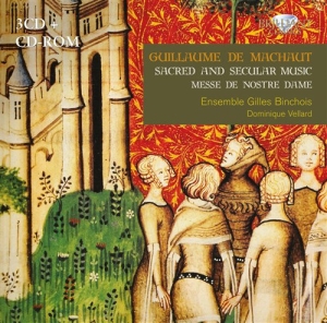 Machaut Guillaume De - Sacred And Secular Music ryhmässä CD @ Bengans Skivbutik AB (684909)