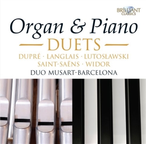 Various Composers - Organ & Piano Duets ryhmässä CD @ Bengans Skivbutik AB (684925)