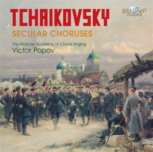 Tchaikovsky Pyotr - Secular Choruses ryhmässä CD @ Bengans Skivbutik AB (684926)