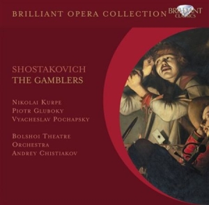 Shostakovich Dmitry - The Gamblers ryhmässä CD / Klassiskt @ Bengans Skivbutik AB (685468)