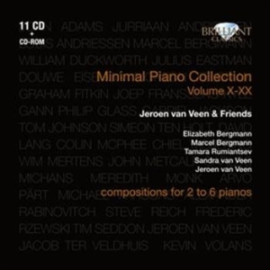 Various Artists - Minimal Piano Collection, Vol. X-Xx ryhmässä CD @ Bengans Skivbutik AB (685491)