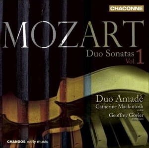 Mozart - Duo Sonatas ryhmässä Externt_Lager / Naxoslager @ Bengans Skivbutik AB (685714)