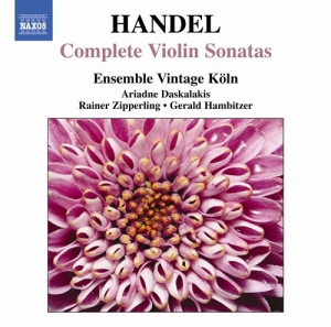 Handel - Complete Violin Sonatas ryhmässä Externt_Lager / Naxoslager @ Bengans Skivbutik AB (686143)