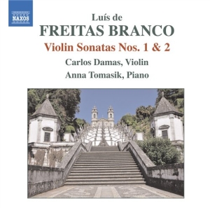 Freitas Branco - Violin Sonatas ryhmässä Externt_Lager / Naxoslager @ Bengans Skivbutik AB (686145)