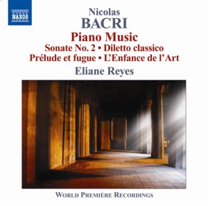Bacri - Piano Music ryhmässä Externt_Lager / Naxoslager @ Bengans Skivbutik AB (686151)