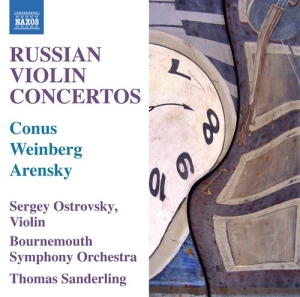 Conus / Arensky / Weinberg - Russian Violin Concertos ryhmässä Externt_Lager / Naxoslager @ Bengans Skivbutik AB (686153)