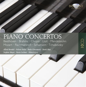 Various Composers - Piano Concertos ryhmässä CD @ Bengans Skivbutik AB (686177)