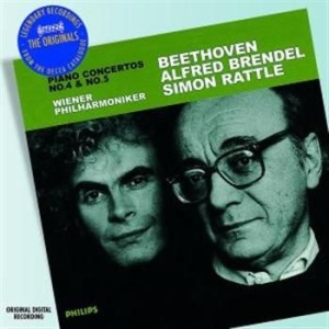 Beethoven - Pianokonsert 4 & 5 ryhmässä CD / Klassiskt @ Bengans Skivbutik AB (686241)