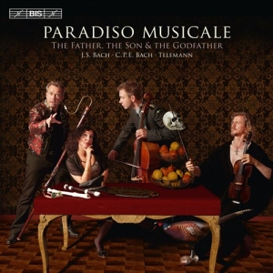 Bach / Telemann - The Father The Son And The Godfathe ryhmässä CD @ Bengans Skivbutik AB (686321)