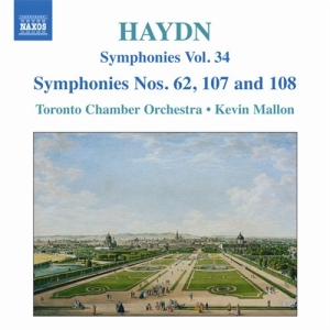 Haydn - Symphonies  62, 107 And 108 ryhmässä Externt_Lager / Naxoslager @ Bengans Skivbutik AB (686752)