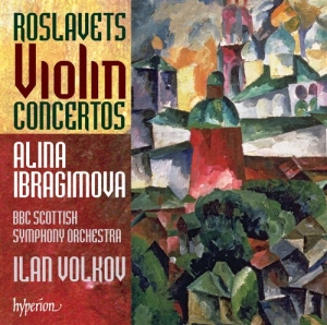 Roslavets - Violin Concertos ryhmässä Externt_Lager / Naxoslager @ Bengans Skivbutik AB (687232)