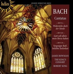 Bach - Cantatas 54 / 169 / 170 ryhmässä CD @ Bengans Skivbutik AB (687239)